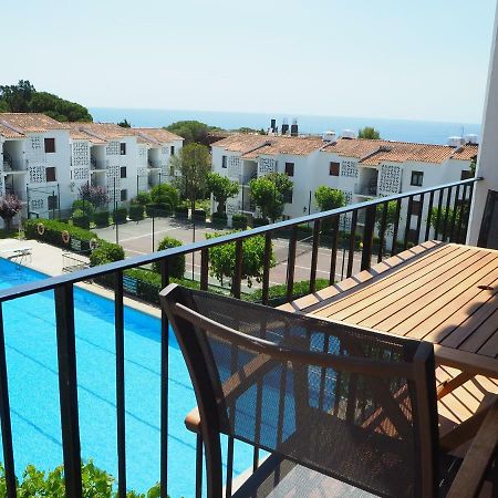 Apartamento en Calella de Palafrugell con vistas al mar, piscina y terraza Esterno foto