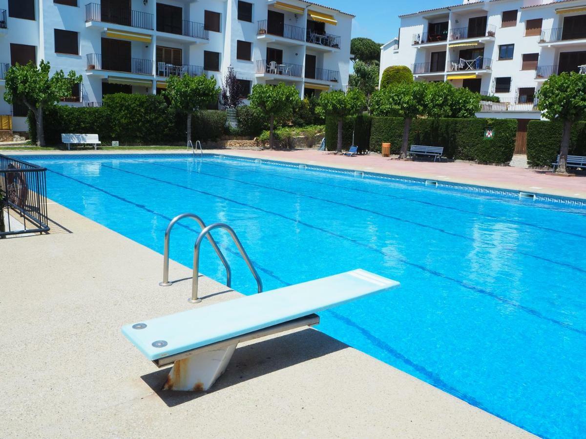 Apartamento en Calella de Palafrugell con vistas al mar, piscina y terraza Esterno foto